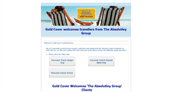 Desktop Screenshot of absolutelygroup.goldcover.net