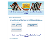 Tablet Screenshot of absolutelygroup.goldcover.net